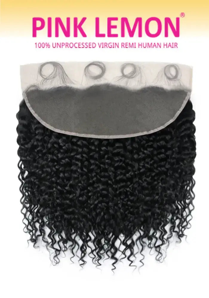 Pink Lemon® 13x4 Bohemian Curl Frontal back