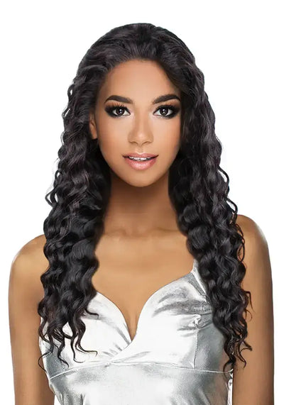 Bellatique® 13x4 deep lace wig in Darling style front