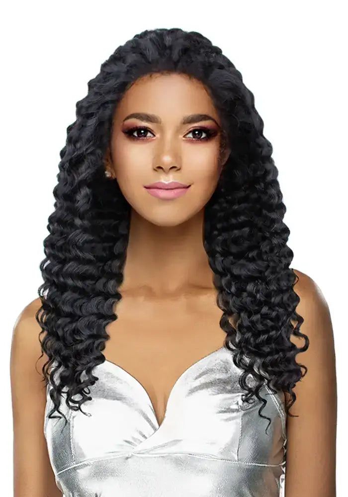 Bellatique® 13x4 deep lace wig in Lily style front