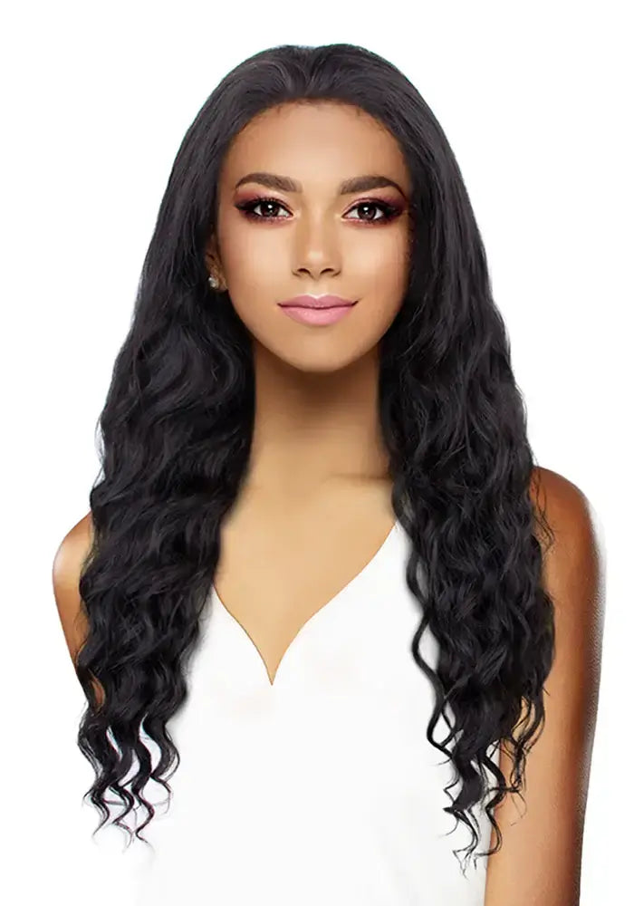 Bellatique® 13x4 deep lace wig in Lucy style front