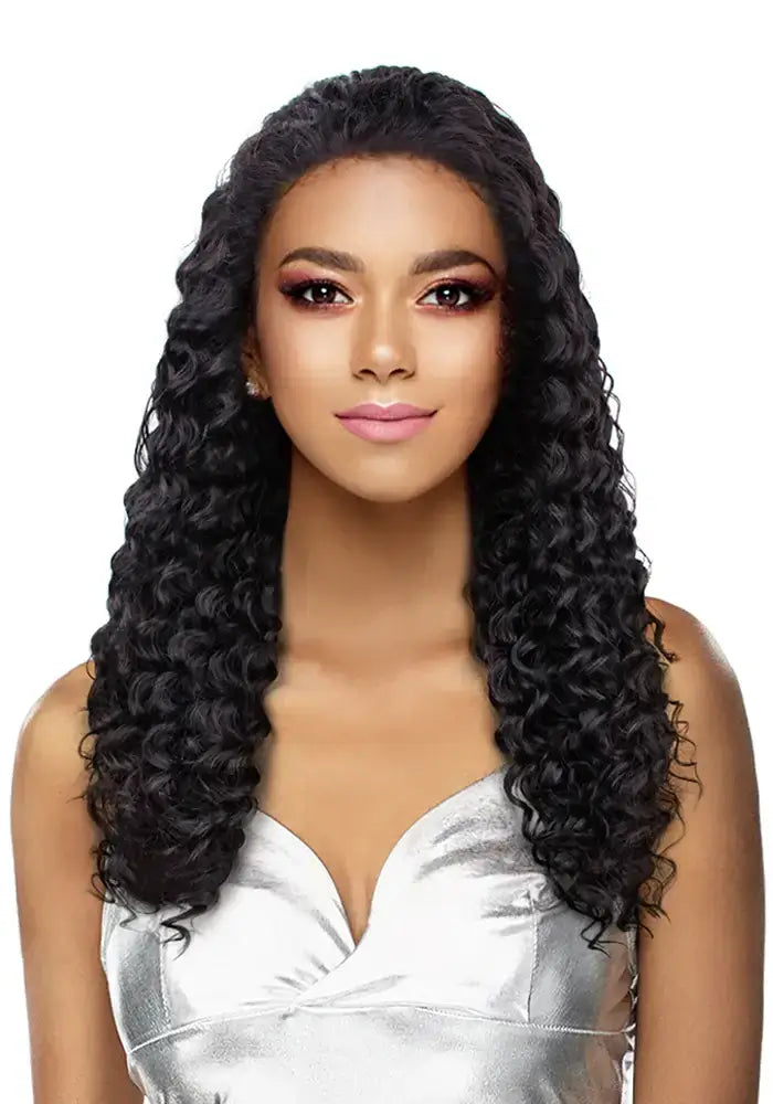 Bellatique® 13x4 deep lace wig in Rose style front