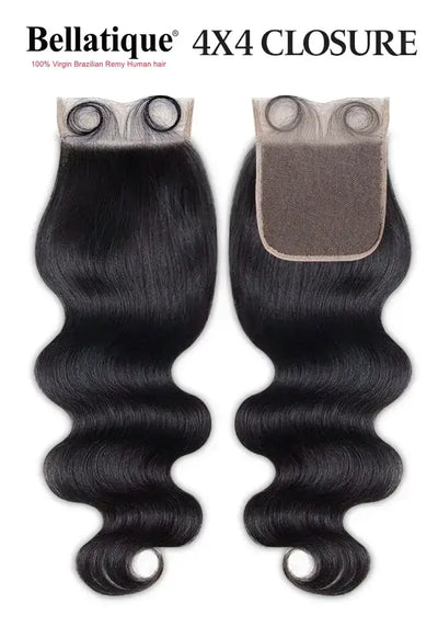 Bellatique® Straight 4x4 Closure front and back