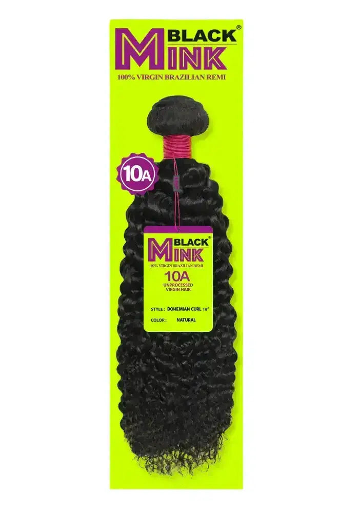 Black Mink® Bohemian Curl single hair bundle