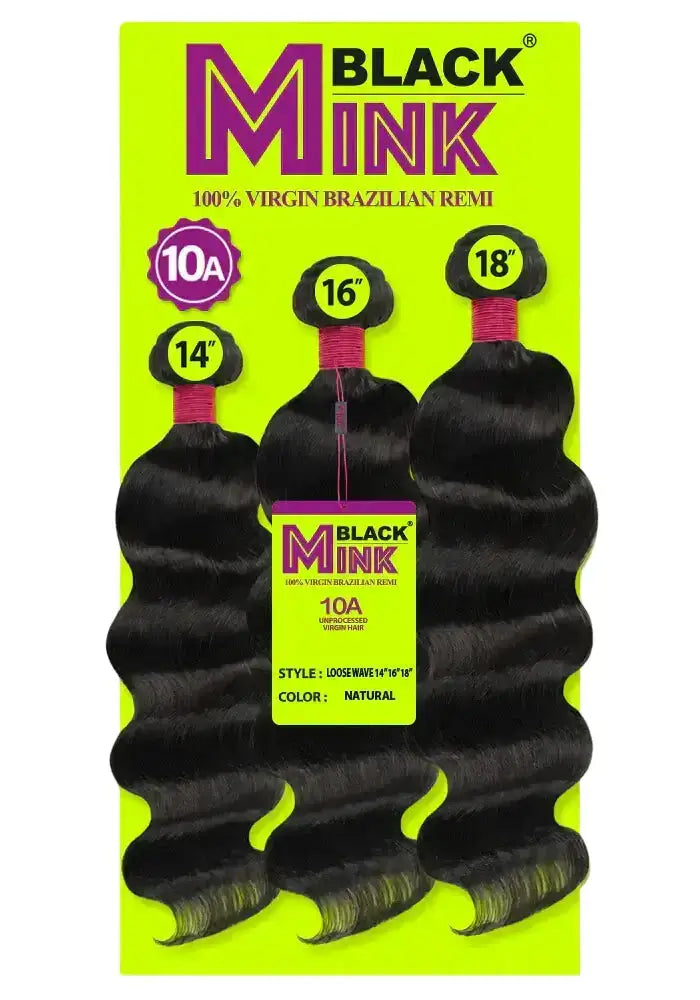 Black Mink® 3-piece Loose Wave multipack