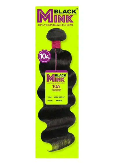 Black Mink® Loose Wave single hair bundle