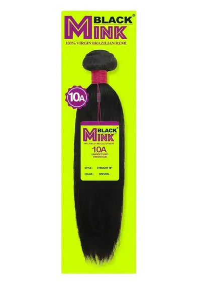 Black Mink® Straight single hair bundle