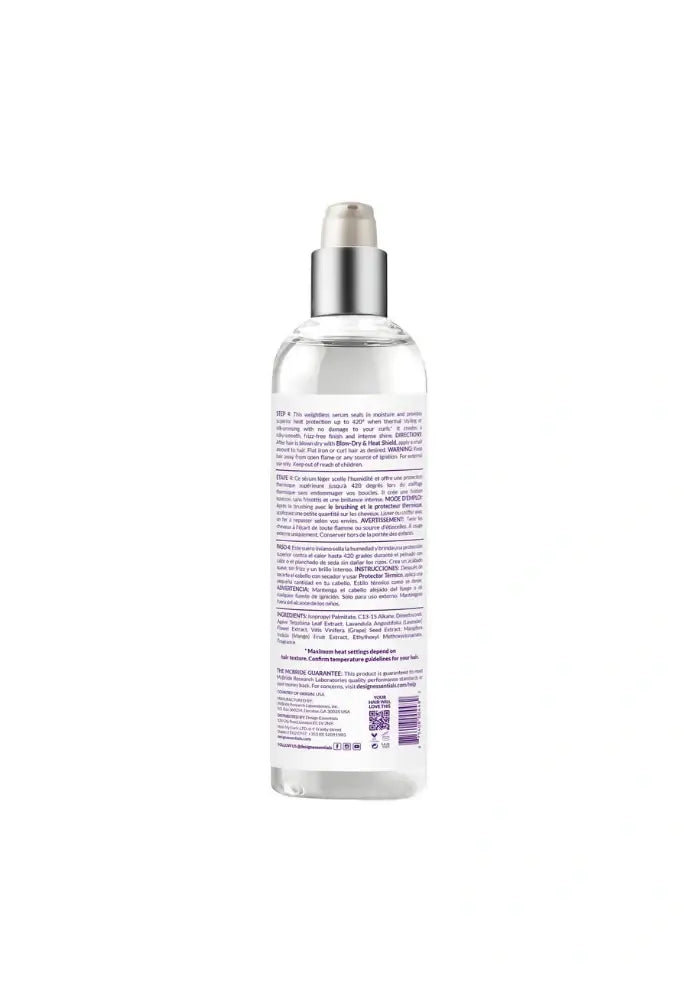 Design Essentials® Agave & Lavender Weightless Thermal Protectant Serum back