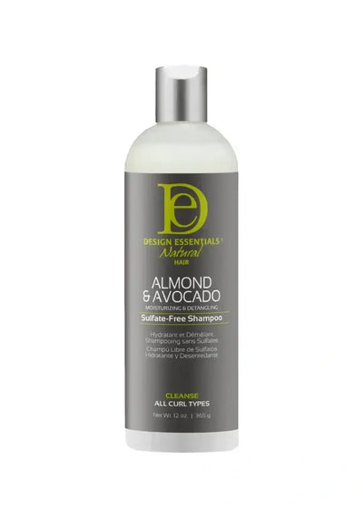 Design Essentials® Almond & Avocado Moisturizing & Detangling Sulfate-Free Shampoo front