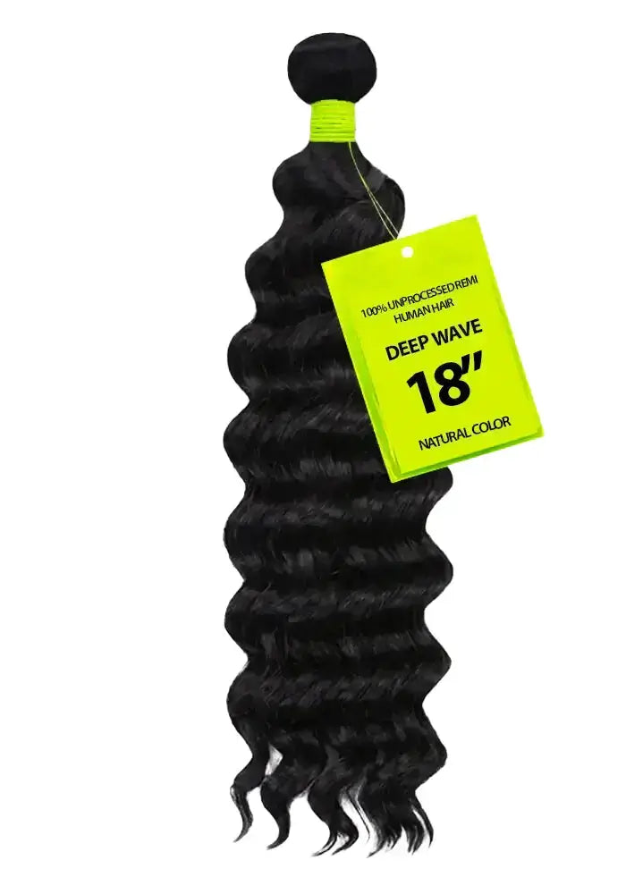 Green Pac® Deep Wave single hair bundle