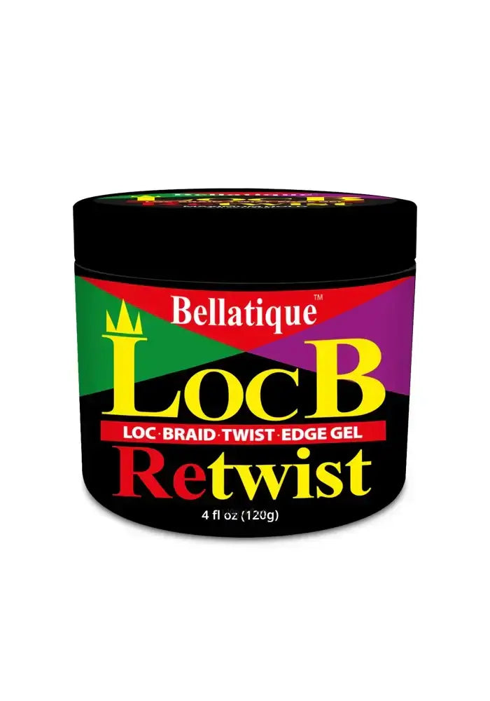 Bellatique® Loc B Retwist Loc/Braid/Twist/Edge Gel 4 oz