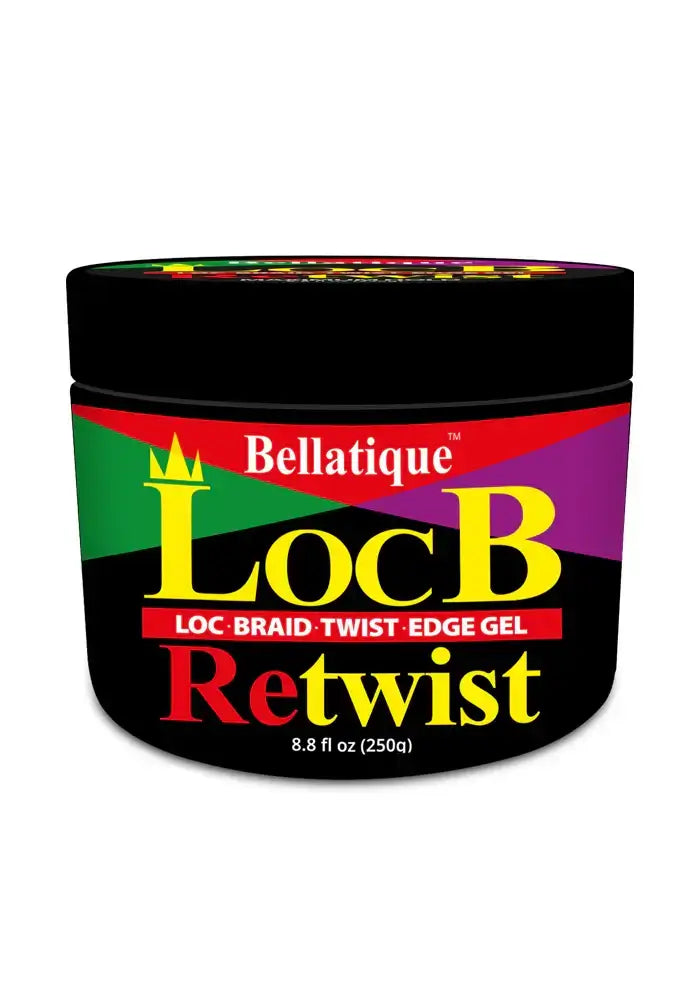 Bellatique® Loc B Retwist Loc/Braid/Twist/Edge Gel 8 oz