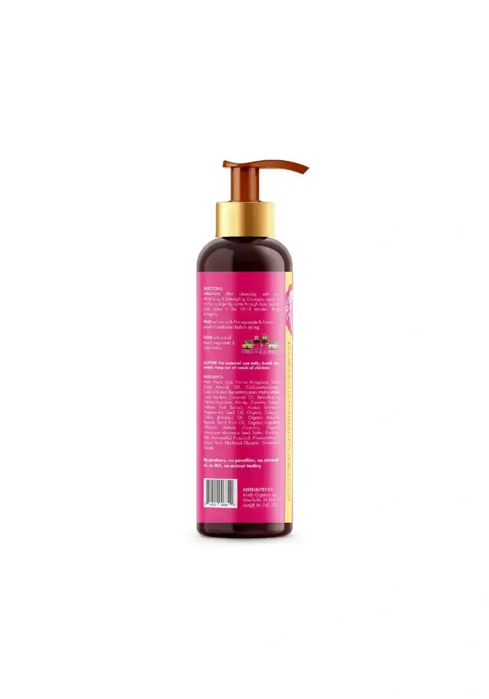 Mielle® Pomegranate & Honey Moisturizing and Detangling Conditioner 12 fl. oz. bottle back