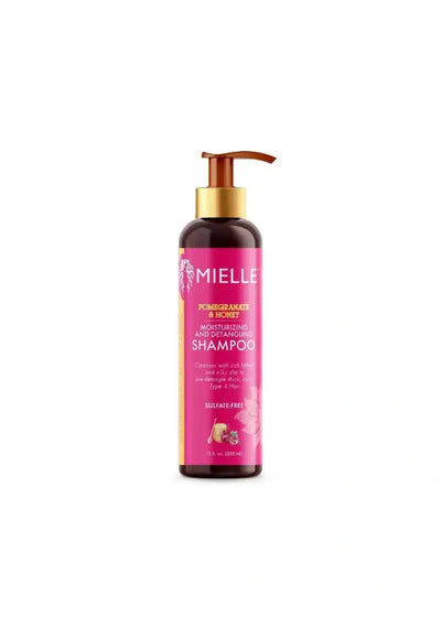 Mielle® Pomegranate & Honey Moisturizing and Detangling Shampoo 12 fl. oz. bottle front