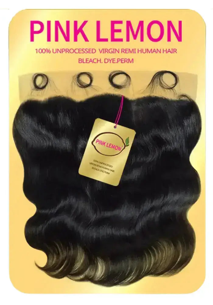 Pink Lemon® 13x4 Body Wave Frontal front