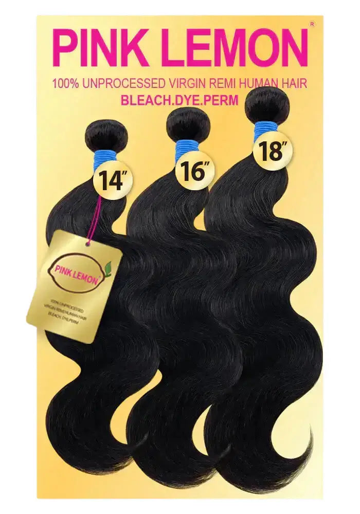 Pink Lemon® 3-piece Body Wave multipack