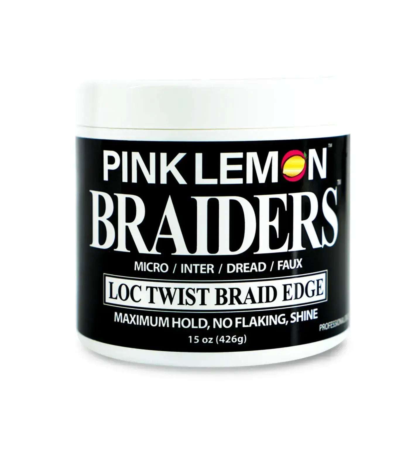 Pink Lemon ® Braiders Loc/Twist/Braid/Edge Gel 15 oz