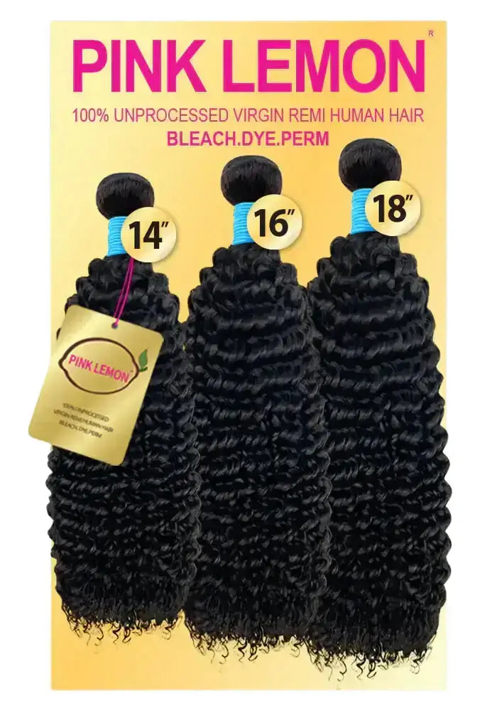 Pink Lemon® 3-piece Deep Curl multipack