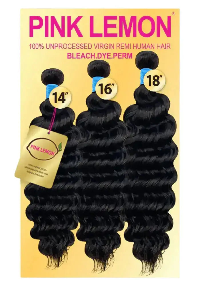 Pink Lemon® 3-piece Deep Wave multipack