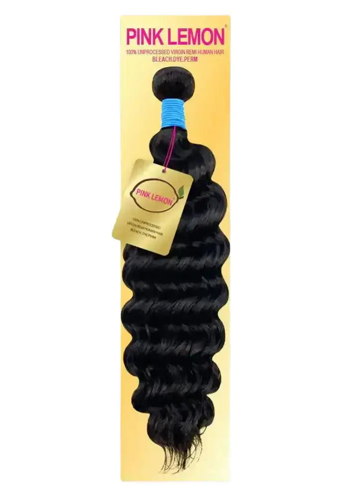 Pink Lemon® Deep Wave single hair bundle