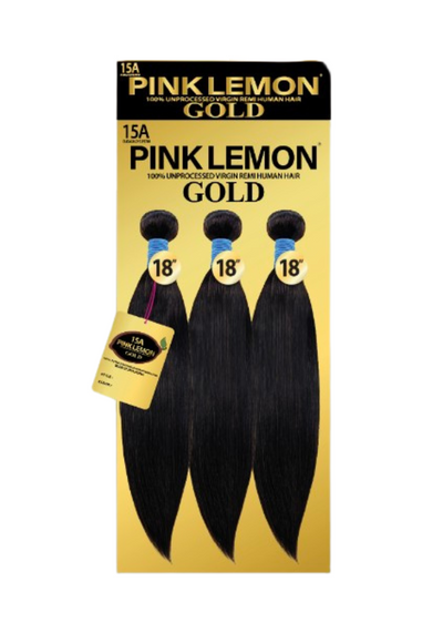 3-piece Gold Straight