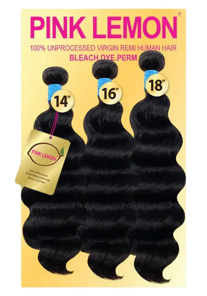 Pink Lemon® 3-piece Loose Wave multipack